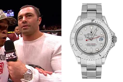 joe rogan steel rolex.